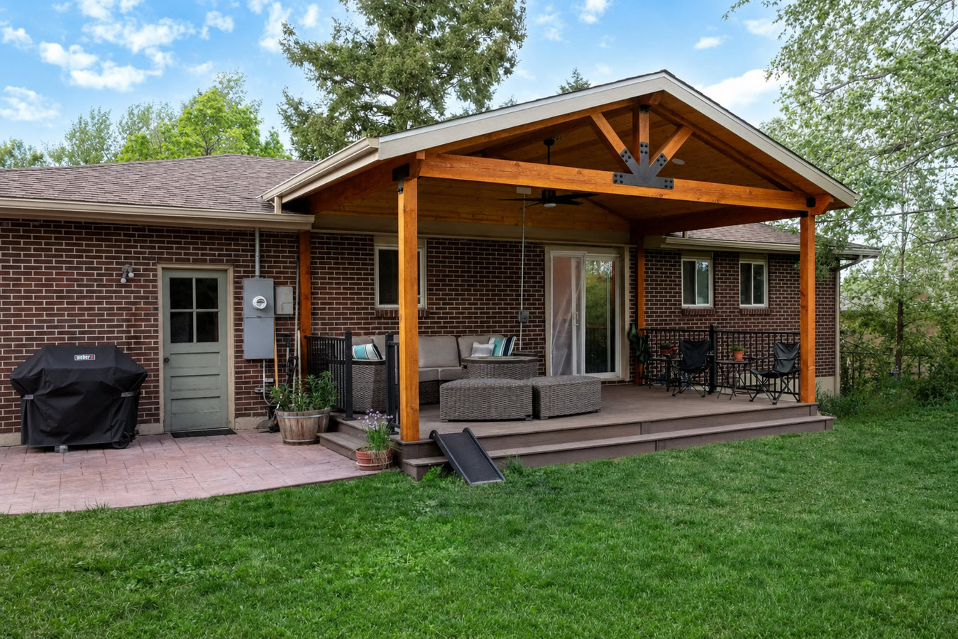 Covered decks and patio covers